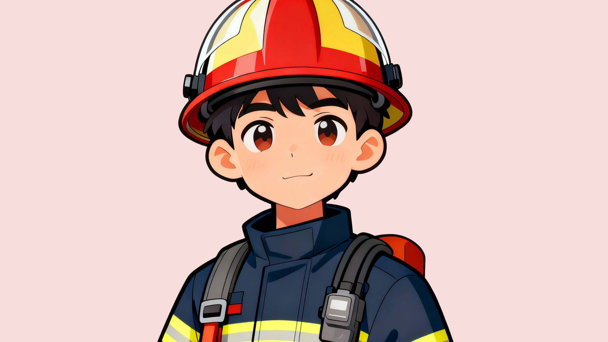 2160P职业形象的漫画风壁纸5枚-科技美南博客