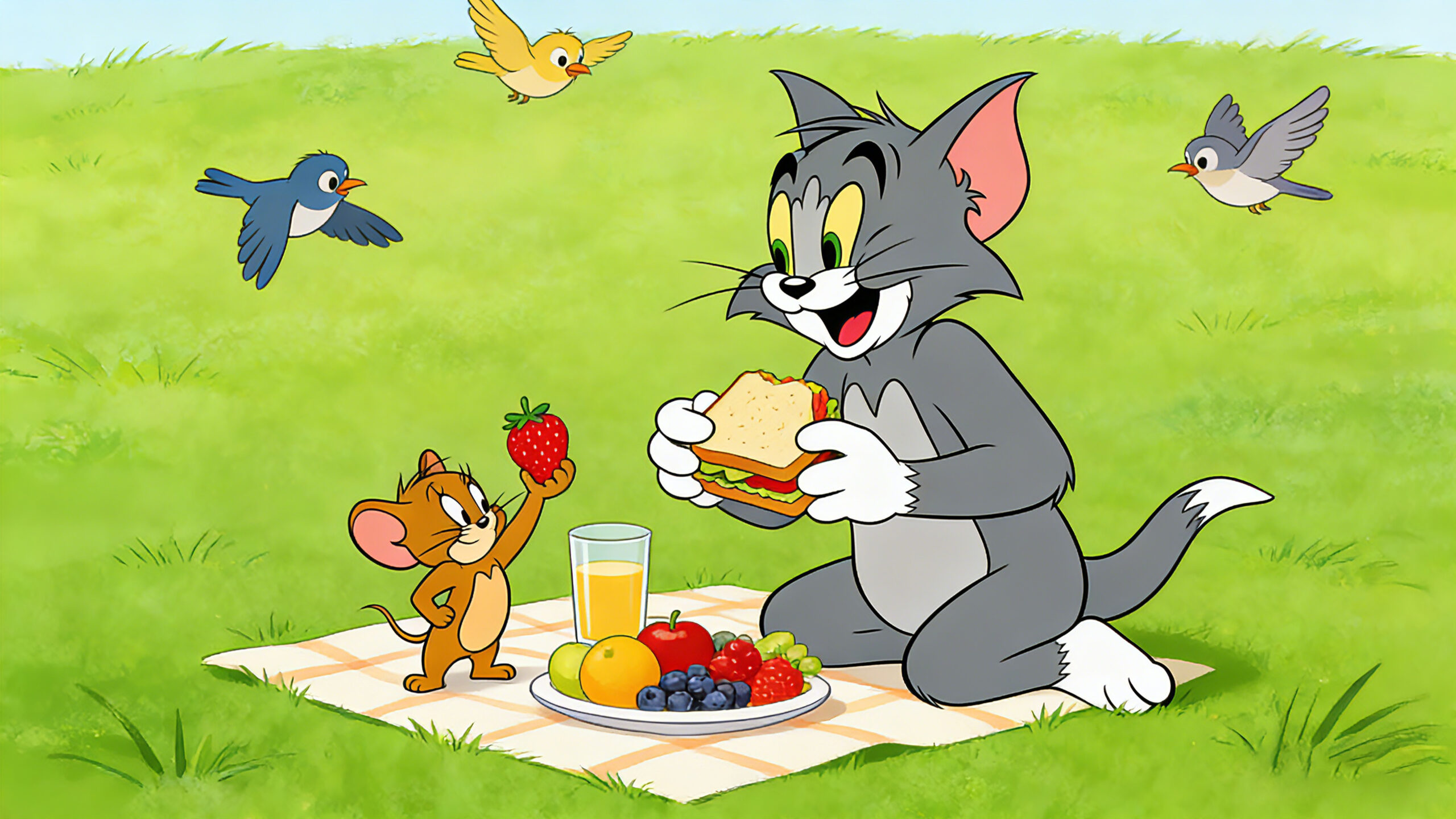 2160P童年记忆《猫与老鼠》汤姆与杰瑞壁纸5枚-科技美南博客