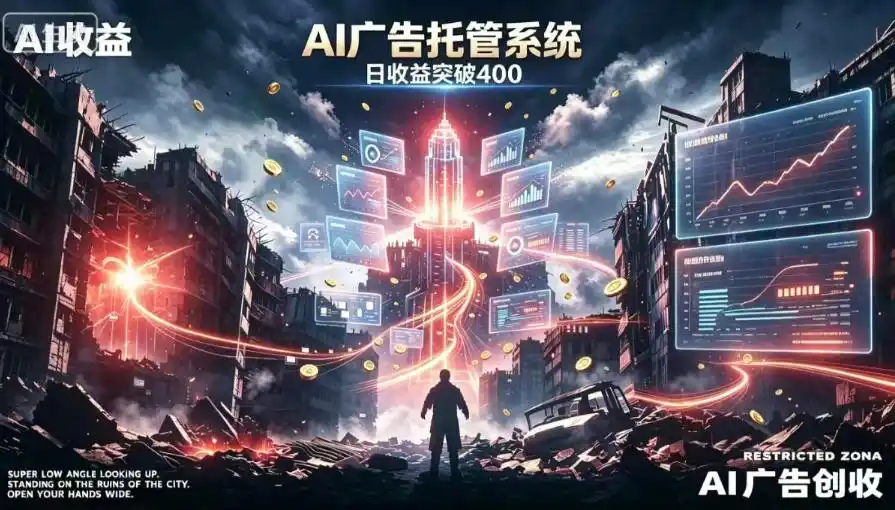 AI智能广告，全自动化运行，单日可达400+，小白新手0基础上手【揭秘】-科技美南博客