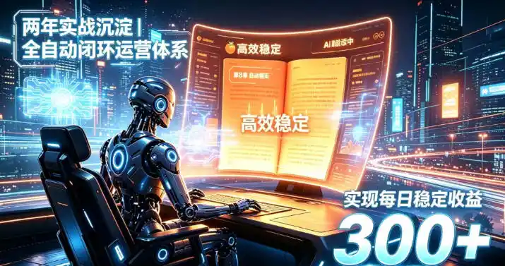 两年实战沉淀｜全自动闭环运营体系，实现每日稳定收益300+【揭秘】-科技美南博客