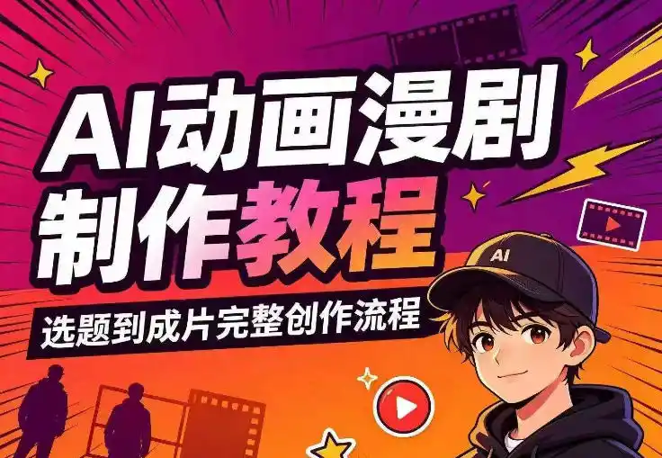 AI动画漫剧制作教程，从选题构思、分镜文案、AI绘图配音到剪映成片的完整创作流-科技美南博客