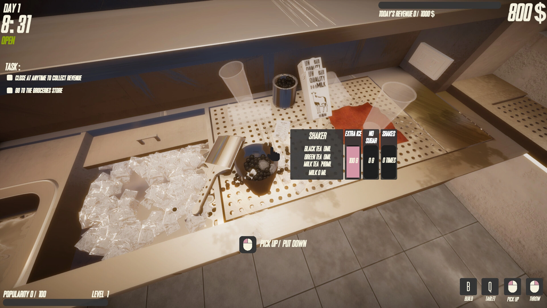 奶茶店模拟器/Boba Tea Shop Simulator-科技美南博客