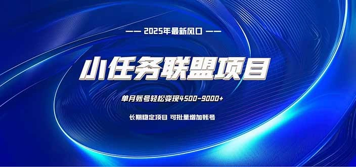 小任务联盟项目:一台电脑每天只需10分钟,轻松简单稳定-科技美南博客