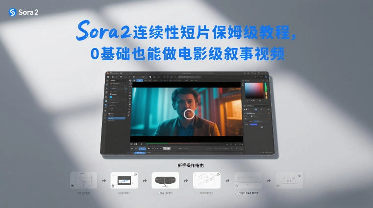 Sora2连续性短片保姆级教程，0基础也能做电影级叙事视频-科技美南博客