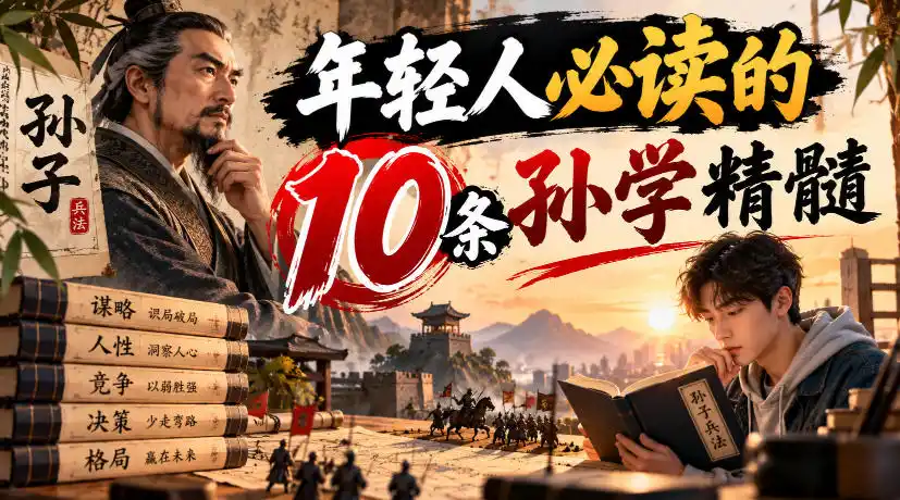 某公众号付费文章:年轻人必读的10条孙学精髓-科技美南博客