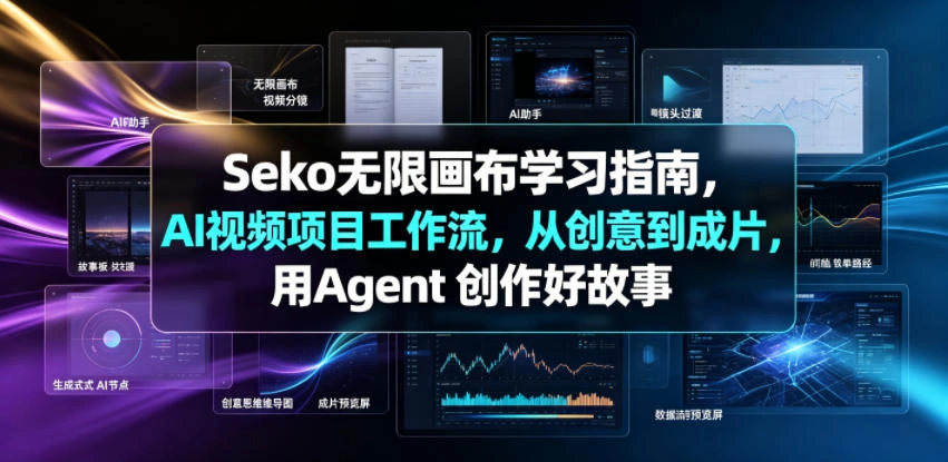 Seko无限画布学习指南，AI视频项目工作流，从创意到成片，用Agent 创作好故事-科技美南博客