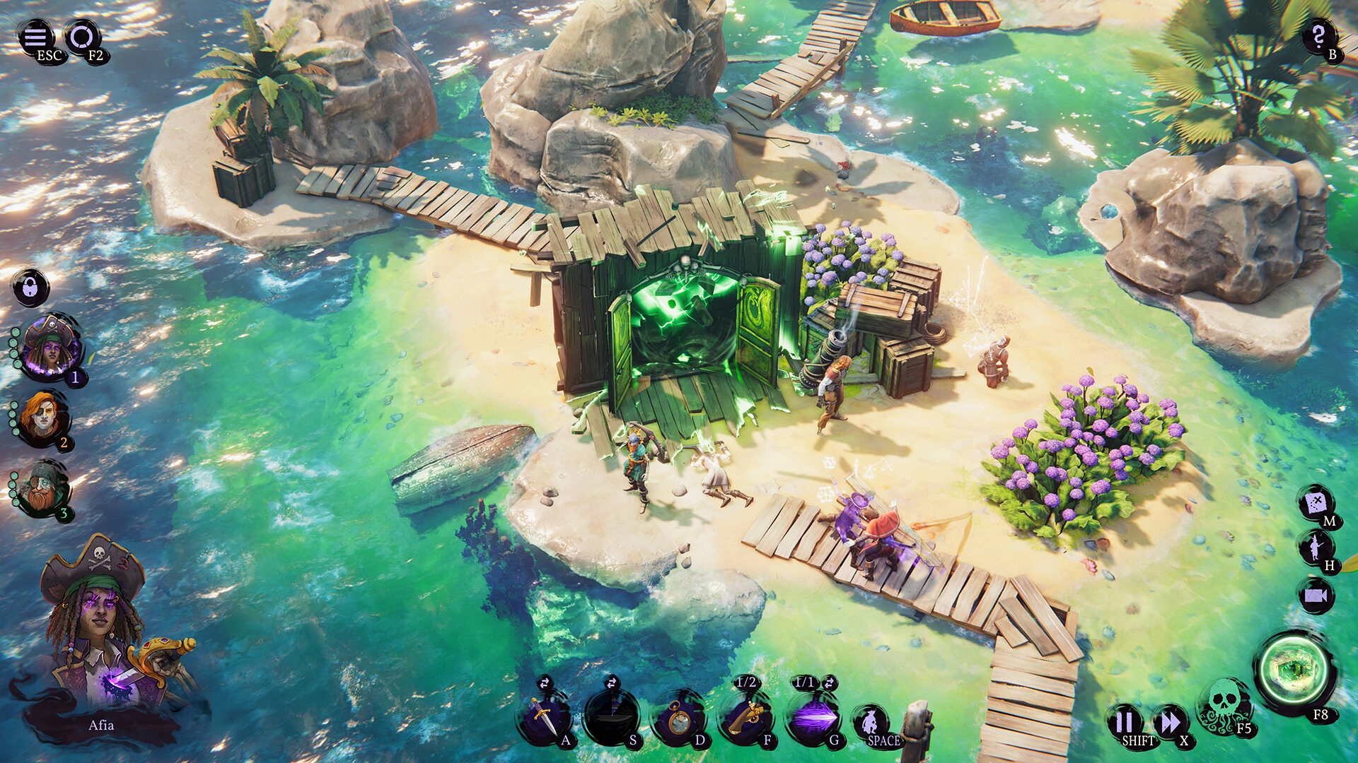 影子诡局：被诅咒的海盗/Shadow Gambit: The Cursed Crew-科技美南博客