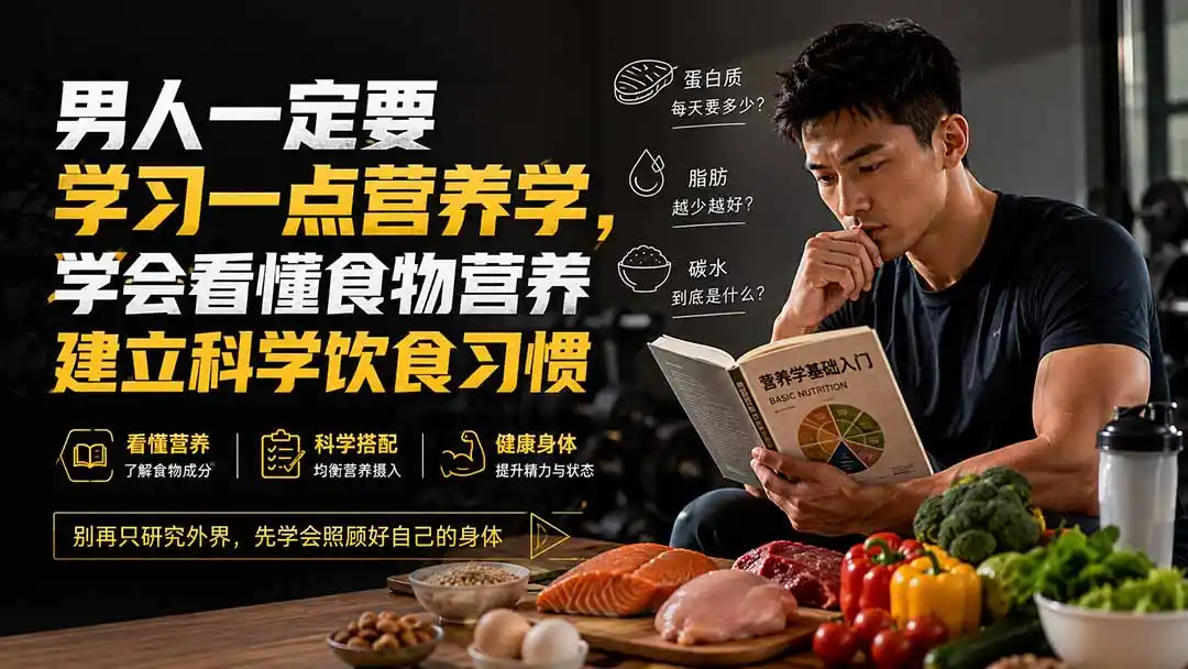 付费文章：男人一定要学习一点营养学，学会看懂食物营养建立科学饮食习惯-科技美南博客
