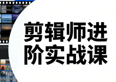 剪辑师进阶实战课(更新23年-25年)-科技美南博客