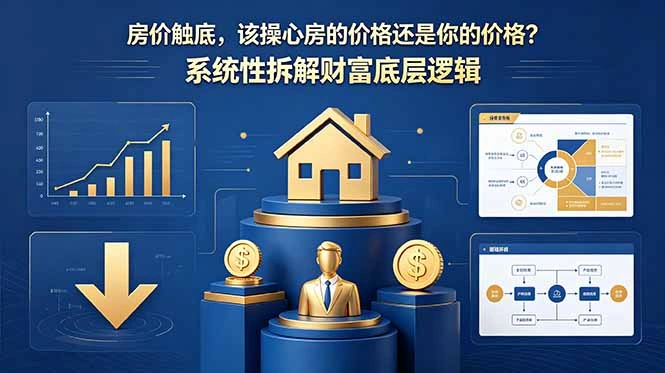 付费文章：房价触底，该操心房的价格还是你的价格？系统性拆解财富底层逻辑-科技美南博客