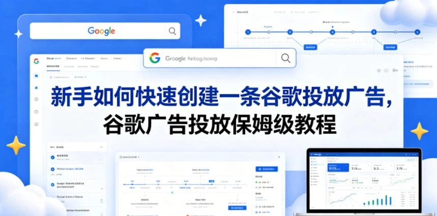 新手如何快速创建一条谷歌投放广告，谷歌广告投放保姆级教程-科技美南博客