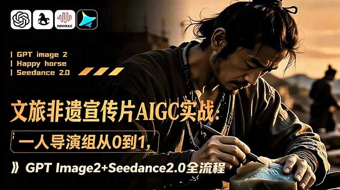 文旅非遗宣传片AIGC实战：一人导演组从0到1，GPT Image2+Seedance2.0全流程-科技美南博客