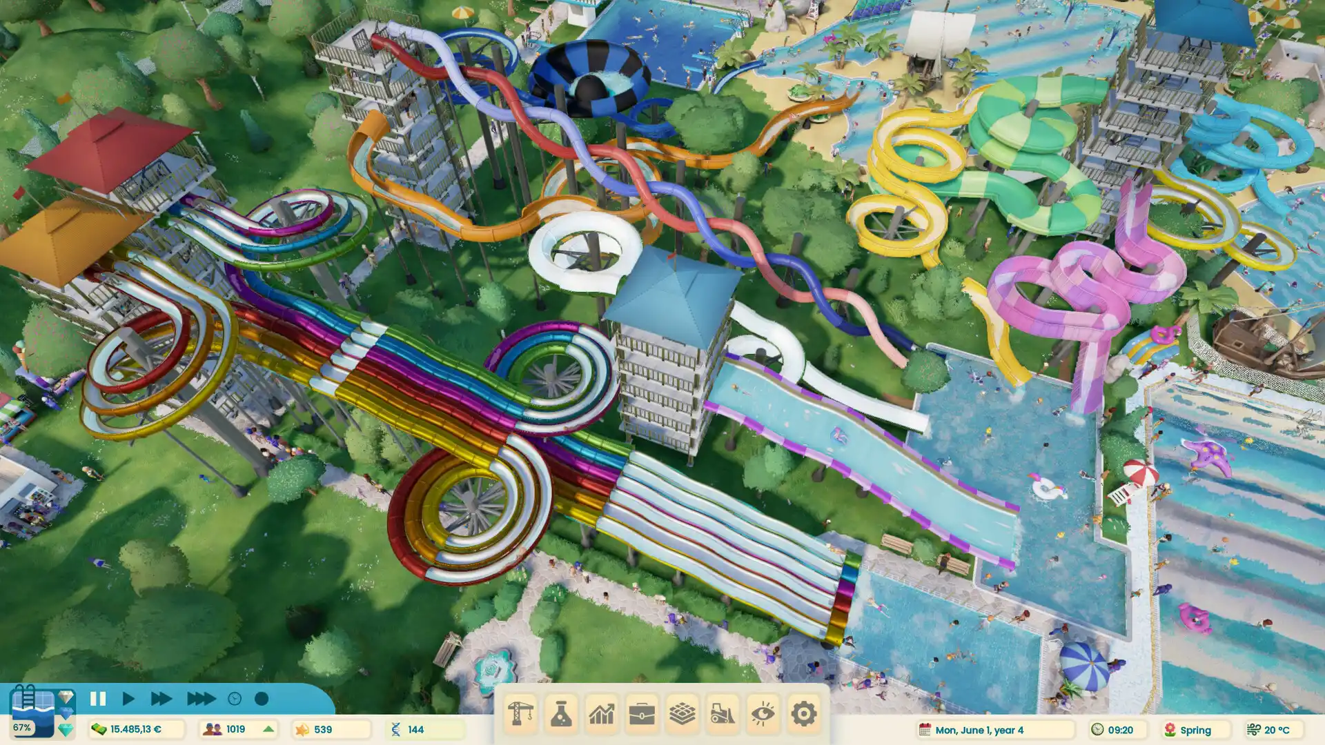 水上乐园大亨/Aquapark Tycoon-科技美南博客