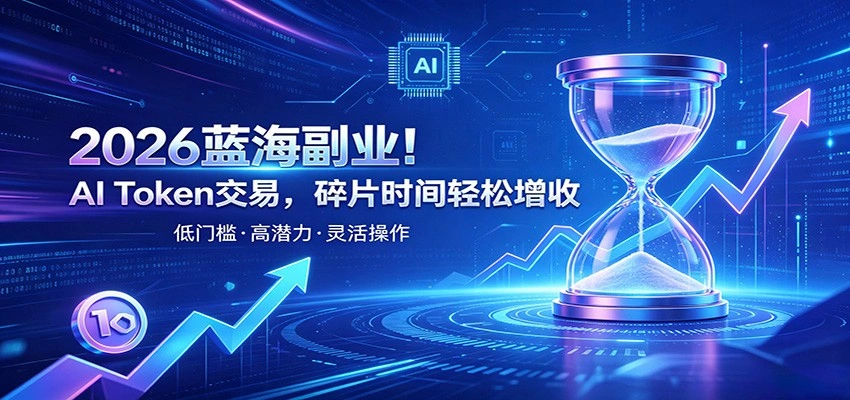 AI Token算力赛道！普通人可入局的数字副业，零门槛快速起步-科技美南博客