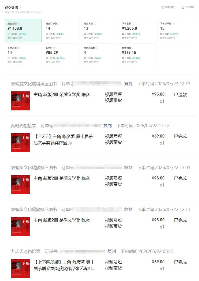 最新AI书单变现实战课,学会蹭电视剧热度,追热点书籍,快速变现,出单100+,日入四位数