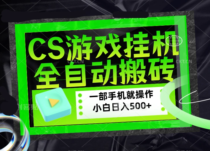 CSGO游戏挂机捡漏搬砖，超稳定的项目，带领1000+小白实现日入500+，数据可视频验证-科技美南博客