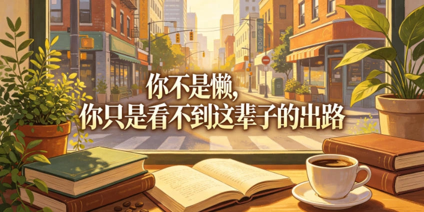 付费文章：你不是懒，你只是看不到这辈子的出路-科技美南博客