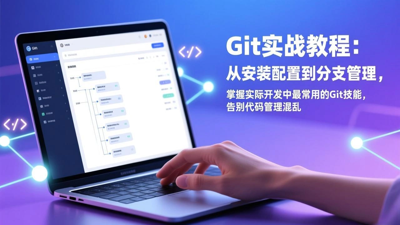Git实战教程：从安装配置到分支管理，掌握实际开发中最常用的Git技能，告别代码管理混乱-科技美南博客