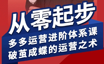 海神·拼多多运营进阶系统课(更新2026)-科技美南博客