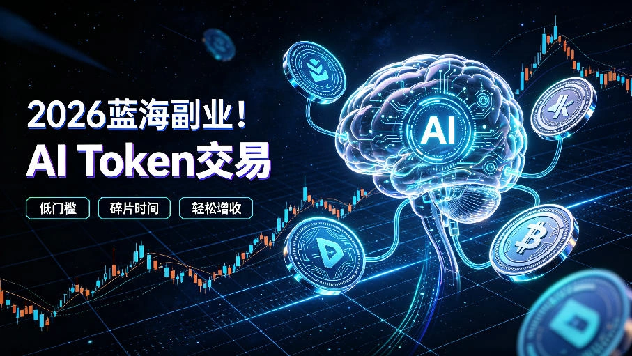 2026全新风口副业｜AI智能Token交易，空闲时间轻松 賺 收益，无需全天盯盘【揭秘】-科技美南博客