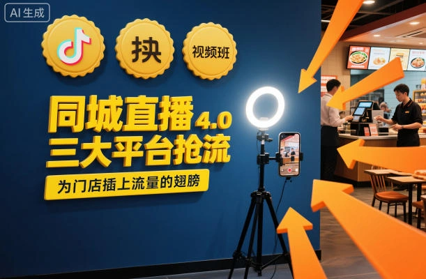同城直播实操班4.0，三大平台抢流，为门店插上流量的翅膀-科技美南博客