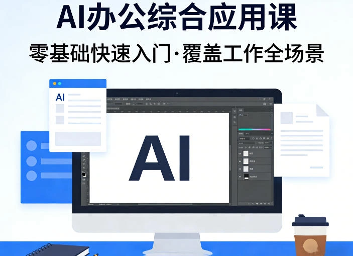 AI办公综合应用课，零基础快速入门，覆盖了工作中各种应用场景-科技美南博客