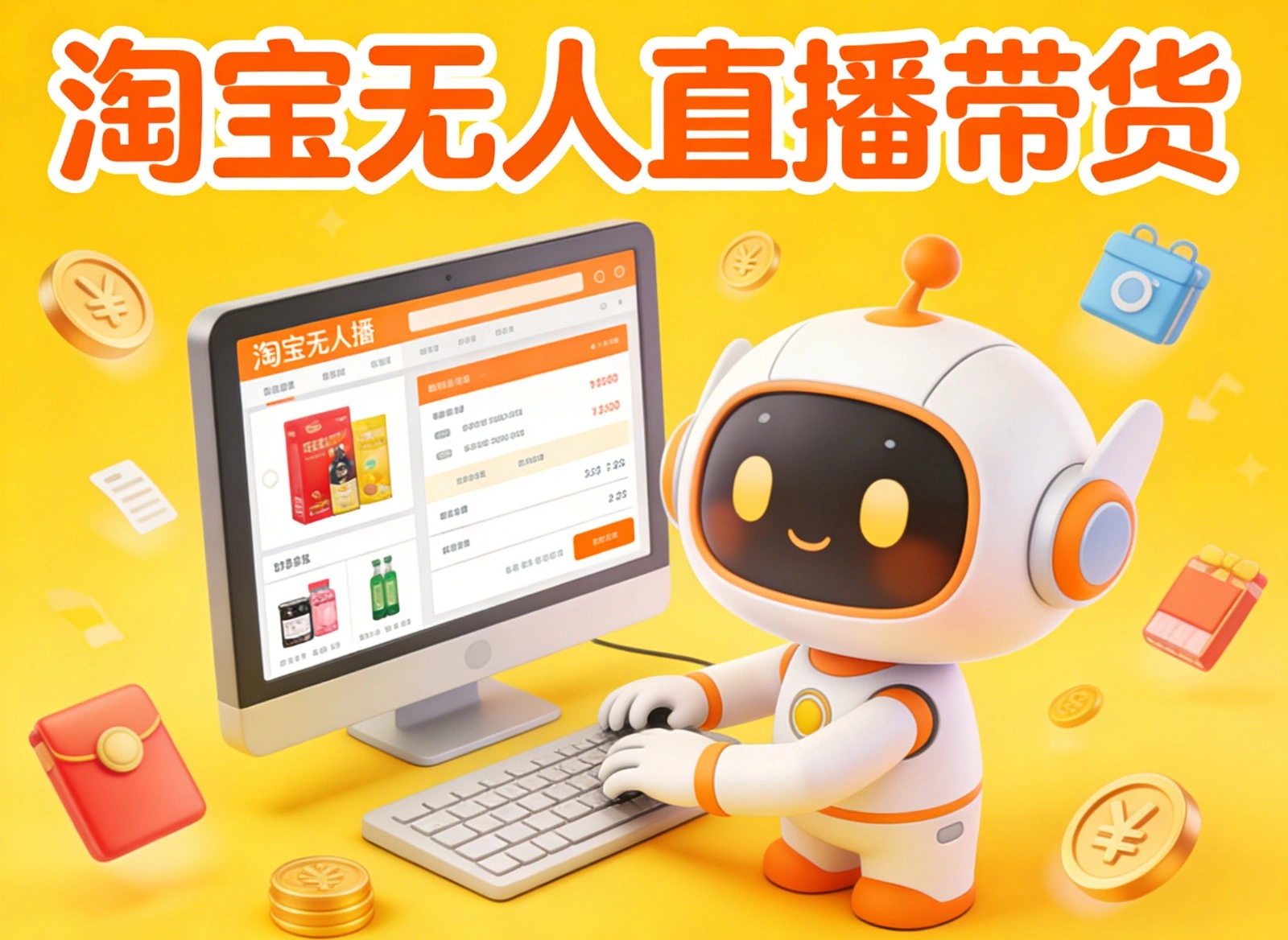 淘宝无人直播带货,24小时自动卖货,月佣金1W+,不违规不封号,不用露脸-科技美南博客