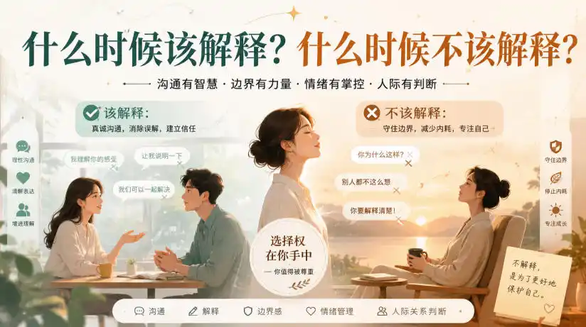 付费文章:什么时候该解释?什么时候不该解释?-科技美南博客