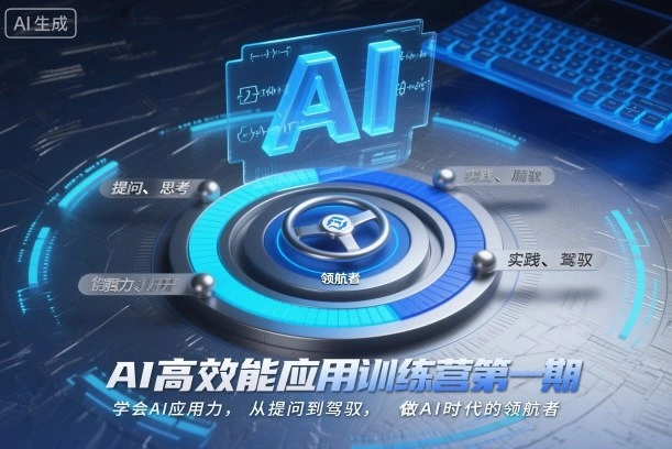 AI高效能应用训练营第一期，学会AI应用力，从提问到驾驭，做AI时代的领航者-科技美南博客