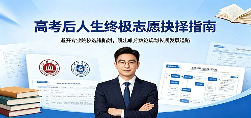 高考后人生终极志愿抉择指南：避开专业院校选错陷阱，跳出唯分数论规划长期发展道路-科技美南博客