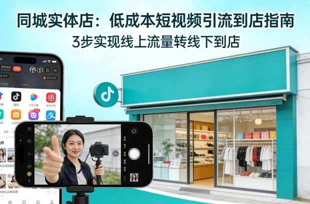 同城实体店，如何低成本把客户从短视频带到线下门店-科技美南博客