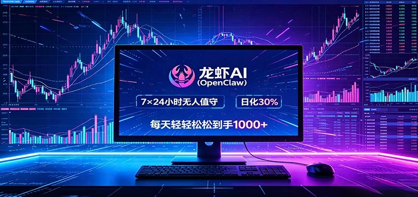 龙虾AI(OpenClaw)全自动挂机，智能操控电脑高效执行任务，每天轻松到手四位数-科技美南博客