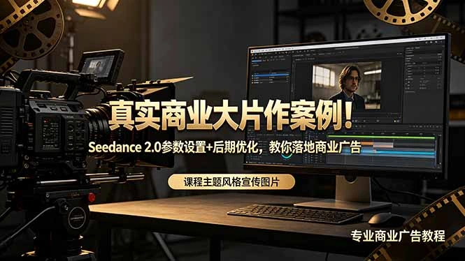 真实商业大片作案例！Seedance 2.0参数设置+后期优化，教你落地商业广告-科技美南博客