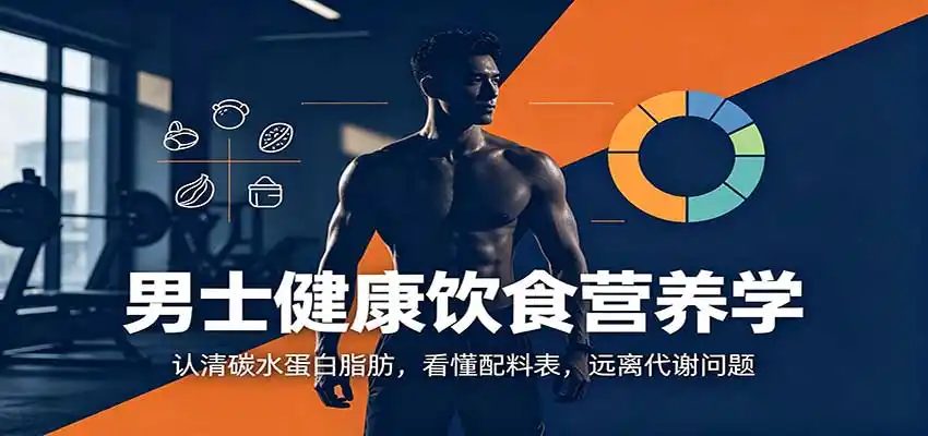 男士健康饮食营养学:认清碳水蛋白脂肪,看懂配料表,远离代谢问题-科技美南博客