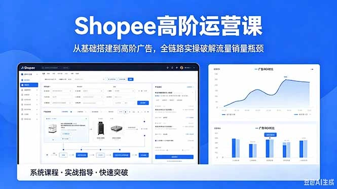Shopee高阶运营课-2026年5月更新，从基础搭建到高阶广告，全链路实操破解流量销量瓶颈-科技美南博客