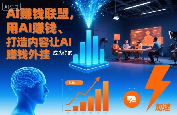 AI賺钱联盟，用AI賺钱、打造内容让AI成为你的賺钱外挂-科技美南博客