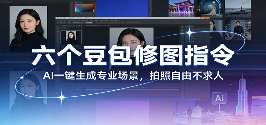 六个豆包修图指令：AI 一键生成专业场景，拍照自由不求人-科技美南博客