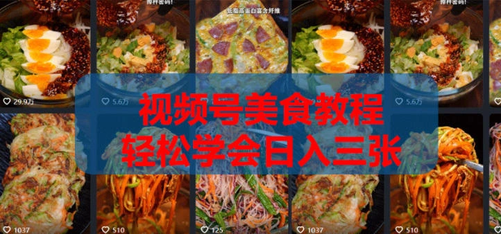 2026微信视频号挂车带货实战课程0-1全流程-科技美南博客