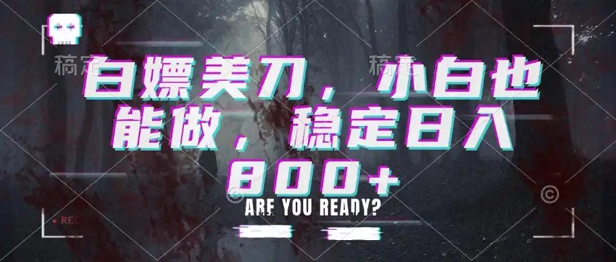 白嫖美刀，小白也能做，稳定日入800+-科技美南博客