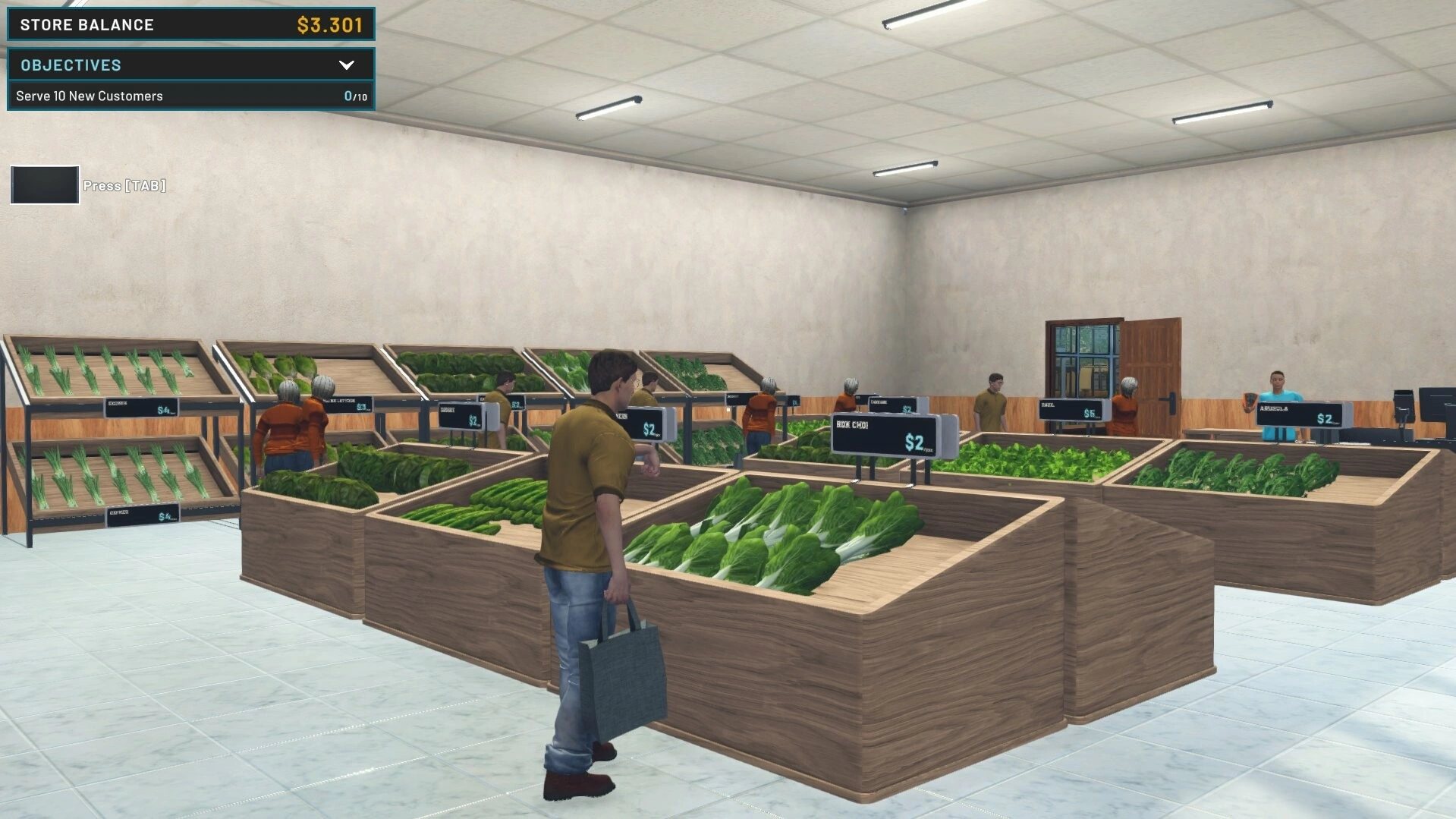 水培农场与商店模拟器/Hydroponics Farm & Store Simulator