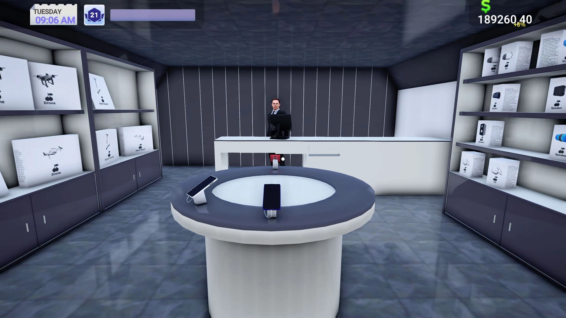 电子商店模拟器/Electronics Store Simulator-科技美南博客