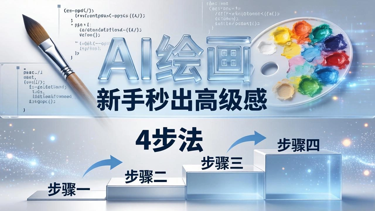 AI绘画入门别再硬磕了！即梦4步法：万能提示词公式+BRTR框架，新手秒出高级感-科技美南博客