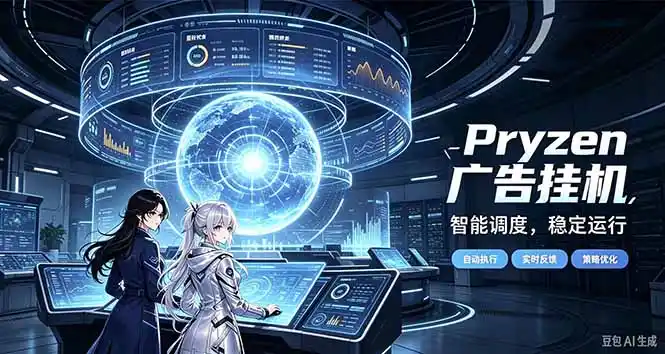 Pryzen广告全自动挂机给自己一个交代,门槛低,零基础小白也可以快速上手-科技美南博客