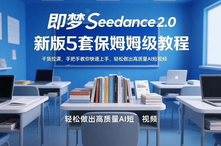 即梦Seedance2.0新版5套保姆级教程，干货拉满，手把手教你快速上手，轻松做出高质量AI短视频-科技美南博客