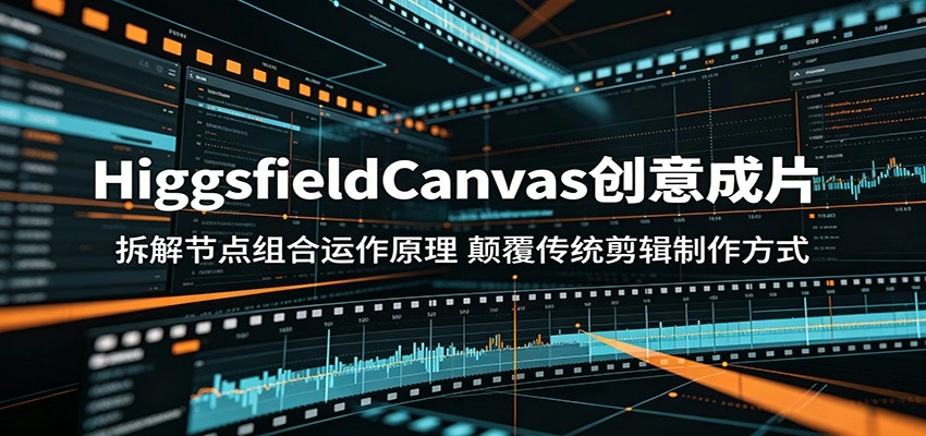 HiggsfieldCanvas创意成片：拆解节点组合运作原理，颠覆传统剪辑制作方式-科技美南博客