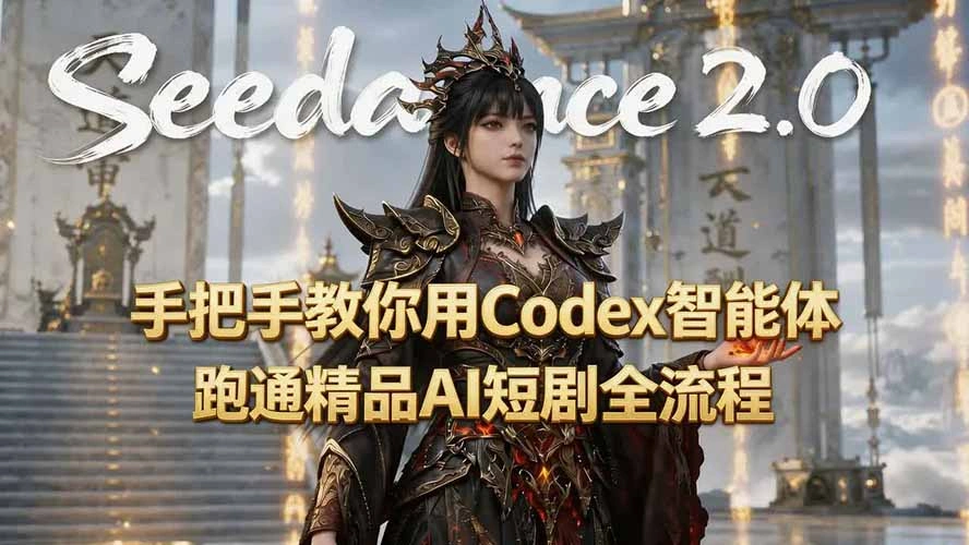 手把手教你用Seedance2.0+Codex智能体跑通精品AI短剧全流程(附3种skill技能-科技美南博客