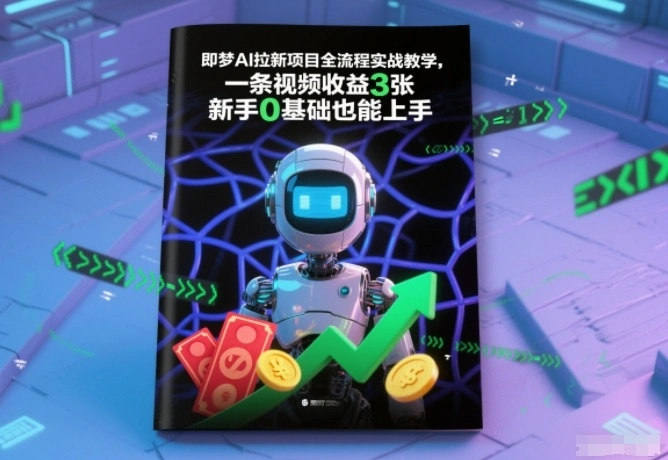 即梦AI拉新项目全流程实战教学，一条视频收益3张，新手0基础也能上手-科技美南博客