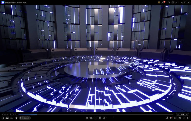 虚拟演播厅绿幕背景素材