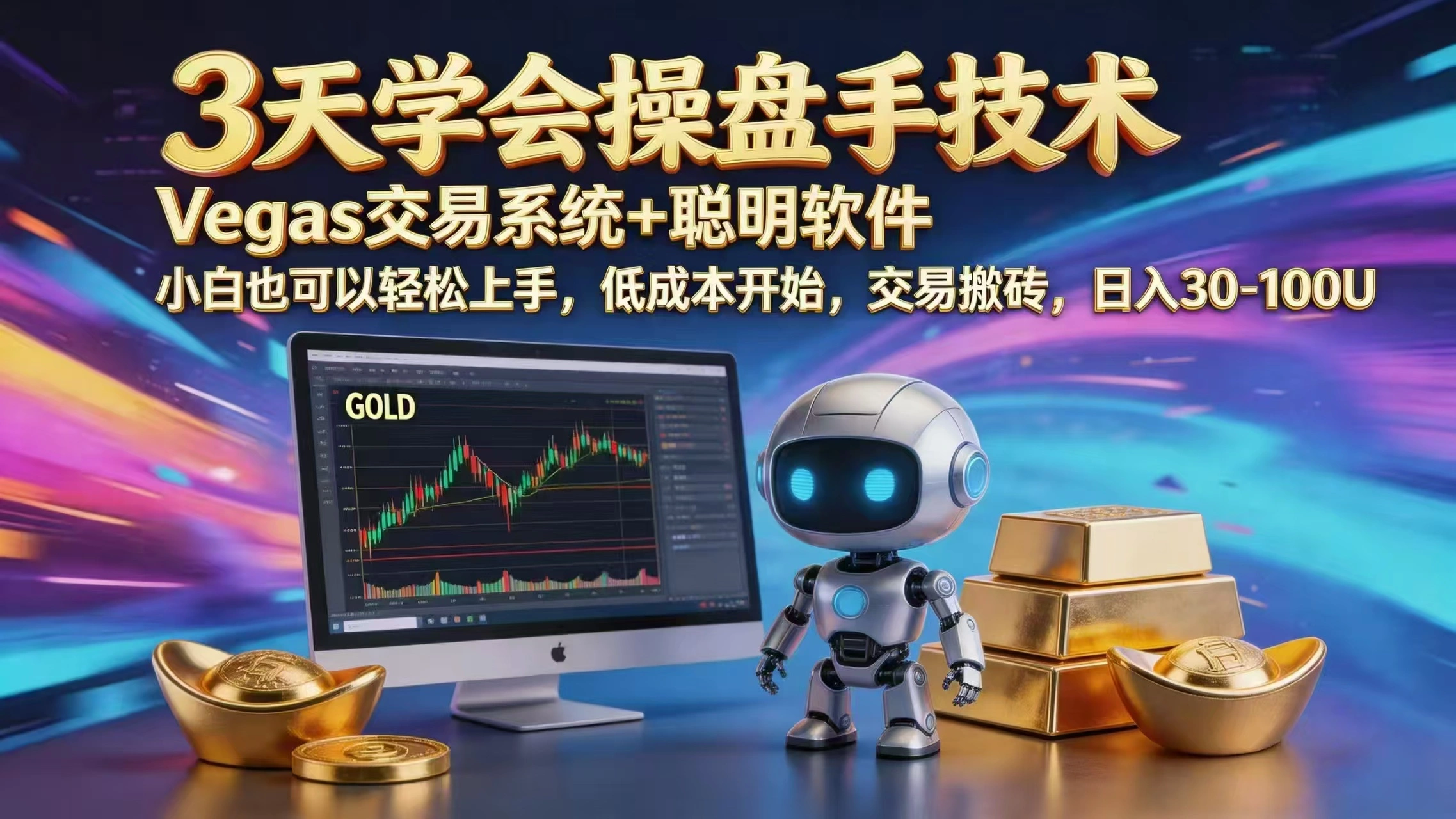 三天学会操盘手技术,vegas技术+聪明软件,小白也可以轻松上手,日入1000+-科技美南博客
