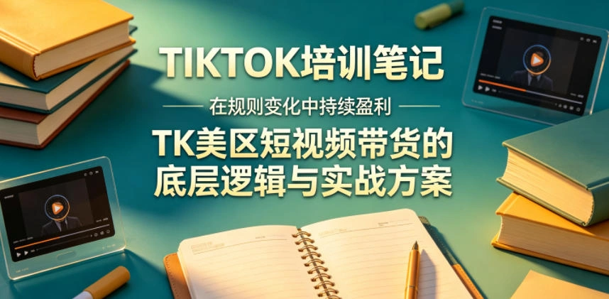 视界跨境TIKTOK4月17培训笔记，在规则变化中持续盈利，TK美区短视频带货的底层逻辑与实战方案【文档】-科技美南博客